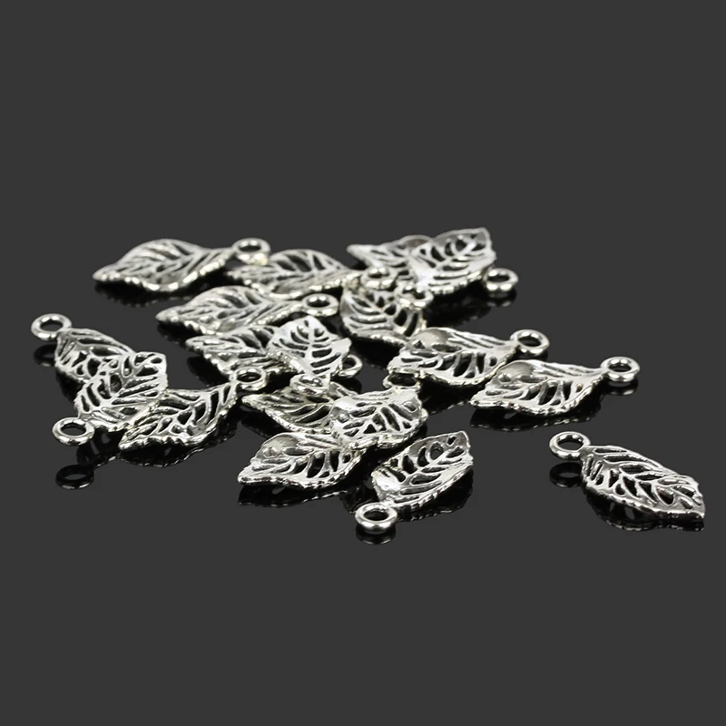 19x8mm Zinc Alloy 100Pcs Leaf Charm Antique Silver Plated Pendant Jewelry Products Charms Diy Pendants For Necklace Bracelets
19x8mm Zinc Alloy 100Pcs Leaf Charm Antique Silver Plated Pendant Jewelry Products Charms Diy Pendants For Necklace Bracelets