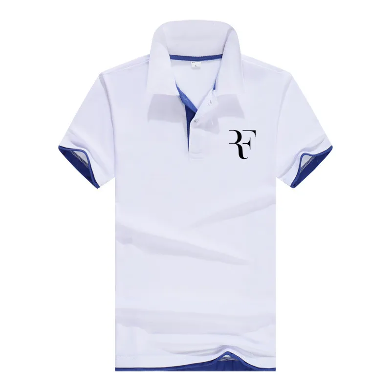 Business Men Casual polo shirt Roger Federer Brand clothing Male Summer Print polo Shirt Cotton Men Solid Polo Homme Men jersey
Business Men Casual polo shirt Roger Federer Brand clothing Male Summer Print polo Shirt Cotton Men Solid Polo Homme Men jersey