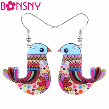 Bonsny Acrylic Bohemian Drop Dangle Bird Long Earrings For Women 2017 New Novelty Jewelry Cartoon Bijoux Bricons Accessories
Bonsny Acrylic Bohemian Drop Dangle Bird Long Earrings For Women 2017 New Novelty Jewelry Cartoon Bijoux Bricons Accessories