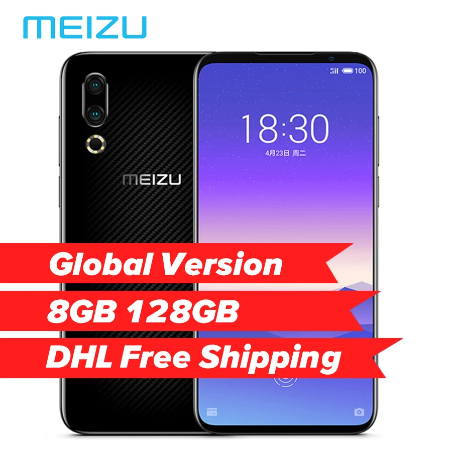 In Stock Global Version Meizu 16s 8GB 128GB 16s Snapdragon 855 6.15" 48MP Dual Camera AI Front 20MP 3600mAh NFC Mobile Phone
In Stock Global Version Meizu 16s 8GB 128GB 16s Snapdragon 855 6.15" 48MP Dual Camera AI Front 20MP 3600mAh NFC Mobile Phone
