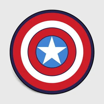 mylb Cute Cartoon Round Carpet Non-Slip Multi 2 Colors Living Room Kids Room Rug Captain America Mat for Bedroom
mylb Cute Cartoon Round Carpet Non-Slip Multi 2 Colors Living Room Kids Room Rug Captain America Mat for Bedroom