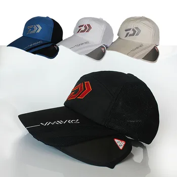 Fishing Hats Daiwa Male Sunshade Sun Visor DAIWA Breathable Mesh Cap Adjustable Hat Around Fishing Tackle High Quality Pesca
Fishing Hats Daiwa Male Sunshade Sun Visor DAIWA Breathable Mesh Cap Adjustable Hat Around Fishing Tackle High Quality Pesca
