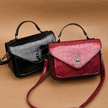 2019 Classic Ladies Handbag Luxury Crocodile Women Shoulder Crossbody Bags High Quality Leather Ladies Messenger Bag Brand Tote
2019 Classic Ladies Handbag Luxury Crocodile Women Shoulder Crossbody Bags High Quality Leather Ladies Messenger Bag Brand Tote
