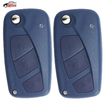 KEYECU 2 Pcs Replacement Flip Remote Key Fob 2 Button 434MHz PCF7946 Chip for Fiat Punto Ducato Stilo Panda Central Blue Color
KEYECU 2 Pcs Replacement Flip Remote Key Fob 2 Button 434MHz PCF7946 Chip for Fiat Punto Ducato Stilo Panda Central Blue Color
