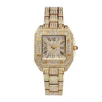 Hot Luxury Fashion Women Watches Gold Diamonds Ladies Quartz Watch Square Hours Female Clock Famous brand Wrist Watch 2017 New
Hot Luxury Fashion Women Watches Gold Diamonds Ladies Quartz Watch Square Hours Female Clock Famous brand Wrist Watch 2017 New