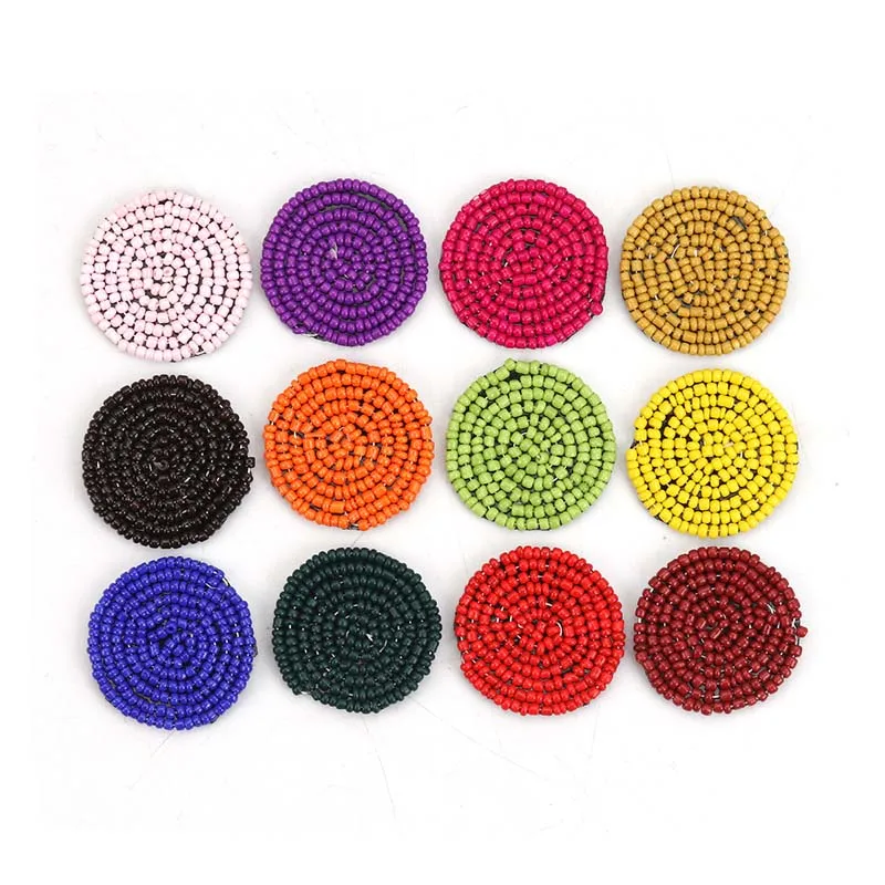 5PCs 3.3cm Handmade round beaded Patches solid colorful Sew on patch for clothing beading Applique garment clothes decoration
5PCs 3.3cm Handmade round beaded Patches solid colorful Sew on patch for clothing beading Applique garment clothes decoration