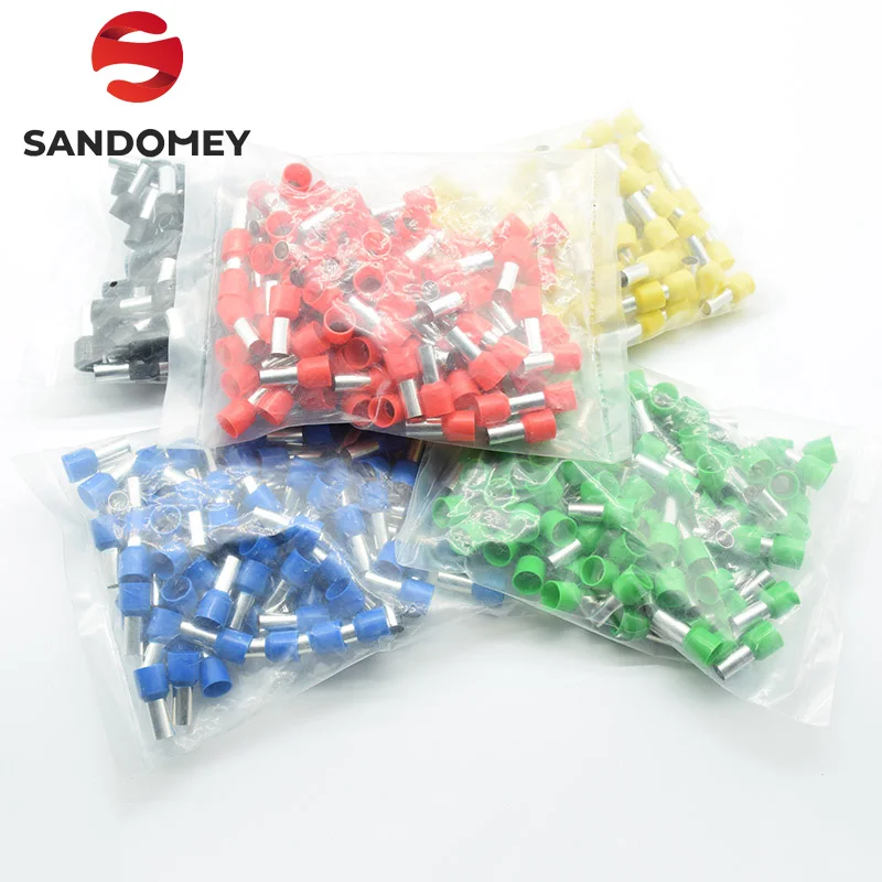 E1612 Tube insulating terminals Cable Wire Connector Insulating Crimp Terminal Insulated Connector 100PCS/Pack
E1612 Tube insulating terminals Cable Wire Connector Insulating Crimp Terminal Insulated Connector 100PCS/Pack
