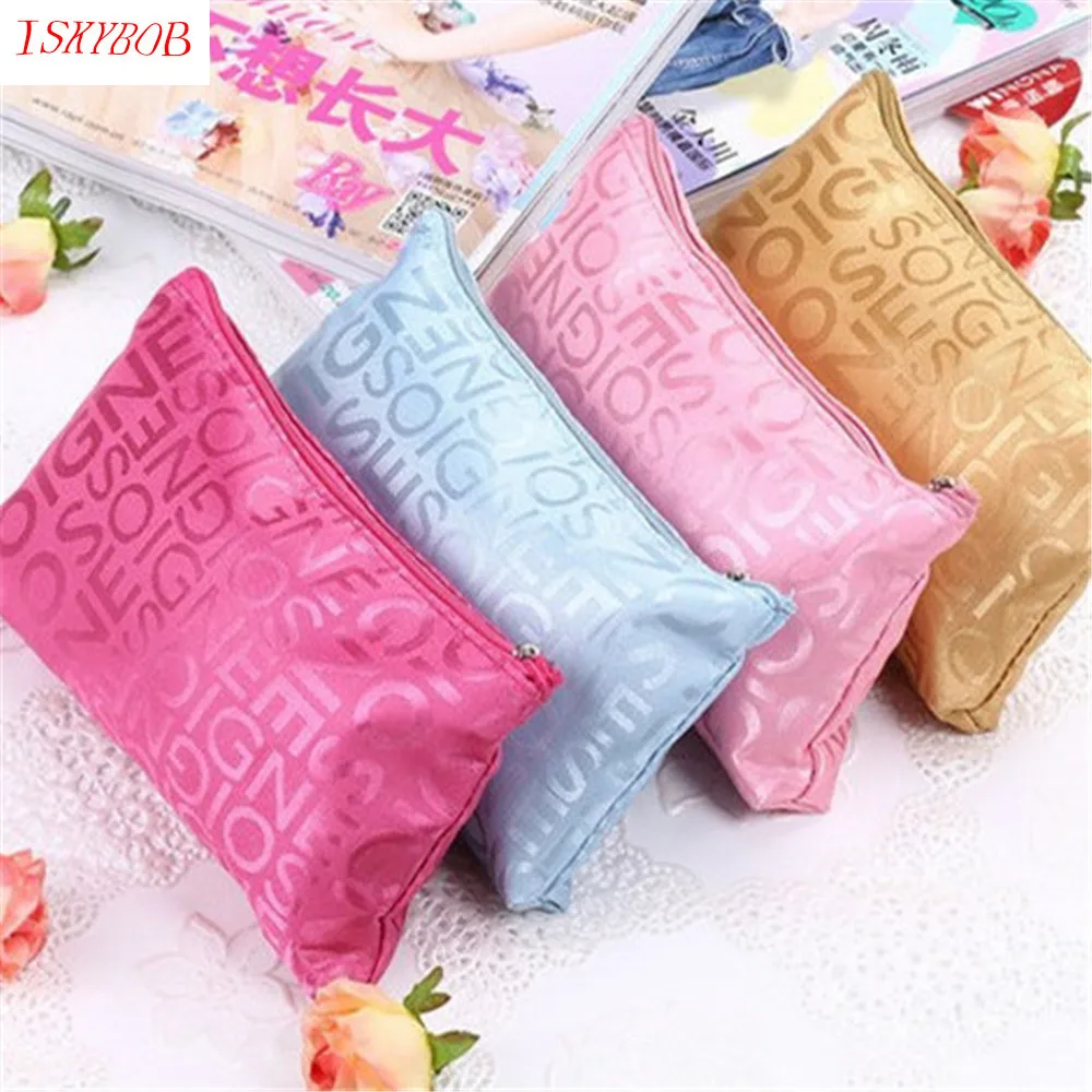 Hot new Women Portable Cosmetic Bag Fashion Beauty Zipper Travel Make Up Letter Makeup Case Pouch Toiletry Organizer Holder | Багаж и