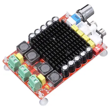 TDA7498 Class D Digital Amplifier Board Amplifier Audio amplificador 2x100W Dual Channel Audio Stereo AMP
TDA7498 Class D Digital Amplifier Board Amplifier Audio amplificador 2x100W Dual Channel Audio Stereo AMP