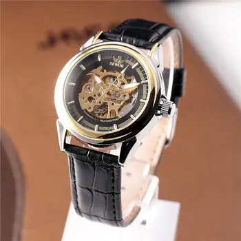SEWOR New Fashion Skeleton Men Watches Leather Band Classic Military Stylish Male Mechanical Automatic Self Wind Wristwatch
SEWOR New Fashion Skeleton Men Watches Leather Band Classic Military Stylish Male Mechanical Automatic Self Wind Wristwatch