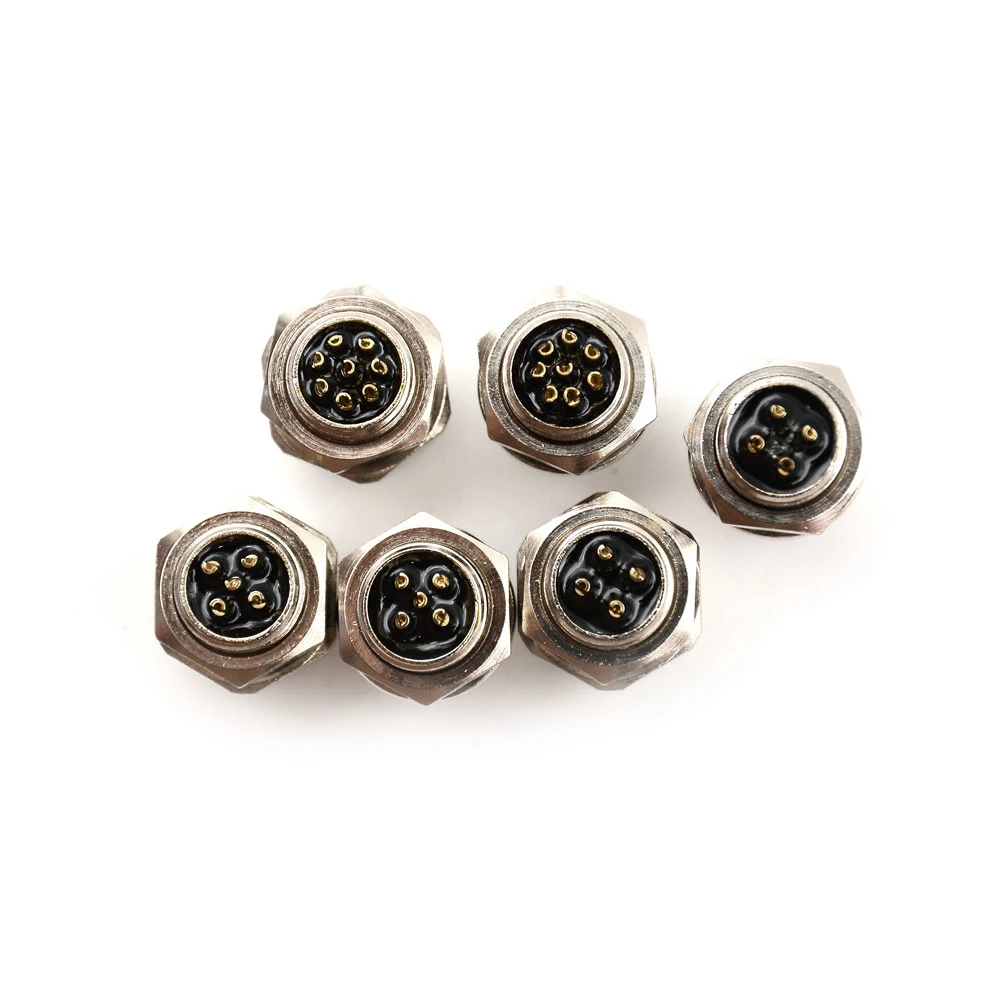 M12 Sensor Connector panel back mount Waterproof Flange Socket threaded coupling Male&Female 4 5 8Pin A Type
M12 Sensor Connector panel back mount Waterproof Flange Socket threaded coupling Male&Female 4 5 8Pin A Type