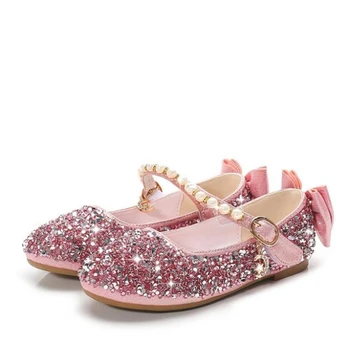 New 2019 Spring Fashion children Flats Sequin bow knot Leather shoes Sweet Girls Princess shoes School show shoe 03K
New 2019 Spring Fashion children Flats Sequin bow knot Leather shoes Sweet Girls Princess shoes School show shoe 03K