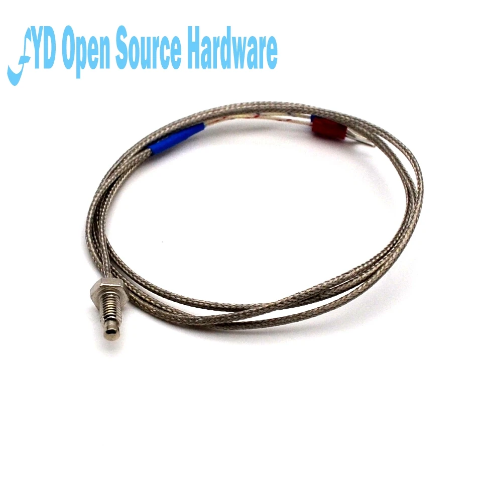 M6 Screw Probe K type Thermocouple Temperature Sensor with 2M Wire Cable for Industrial Temperature Controller
M6 Screw Probe K type Thermocouple Temperature Sensor with 2M Wire Cable for Industrial Temperature Controller
