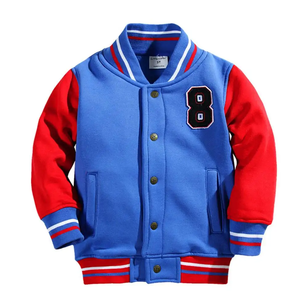 Cotton Baseball Jacket Kids 2-7T Boys&Girls' Outerwear&Coats Winter Jackets for Girl With Buttons Preppy Style Jackets For Boys
Cotton Baseball Jacket Kids 2-7T Boys&Girls' Outerwear&Coats Winter Jackets for Girl With Buttons Preppy Style Jackets For Boys