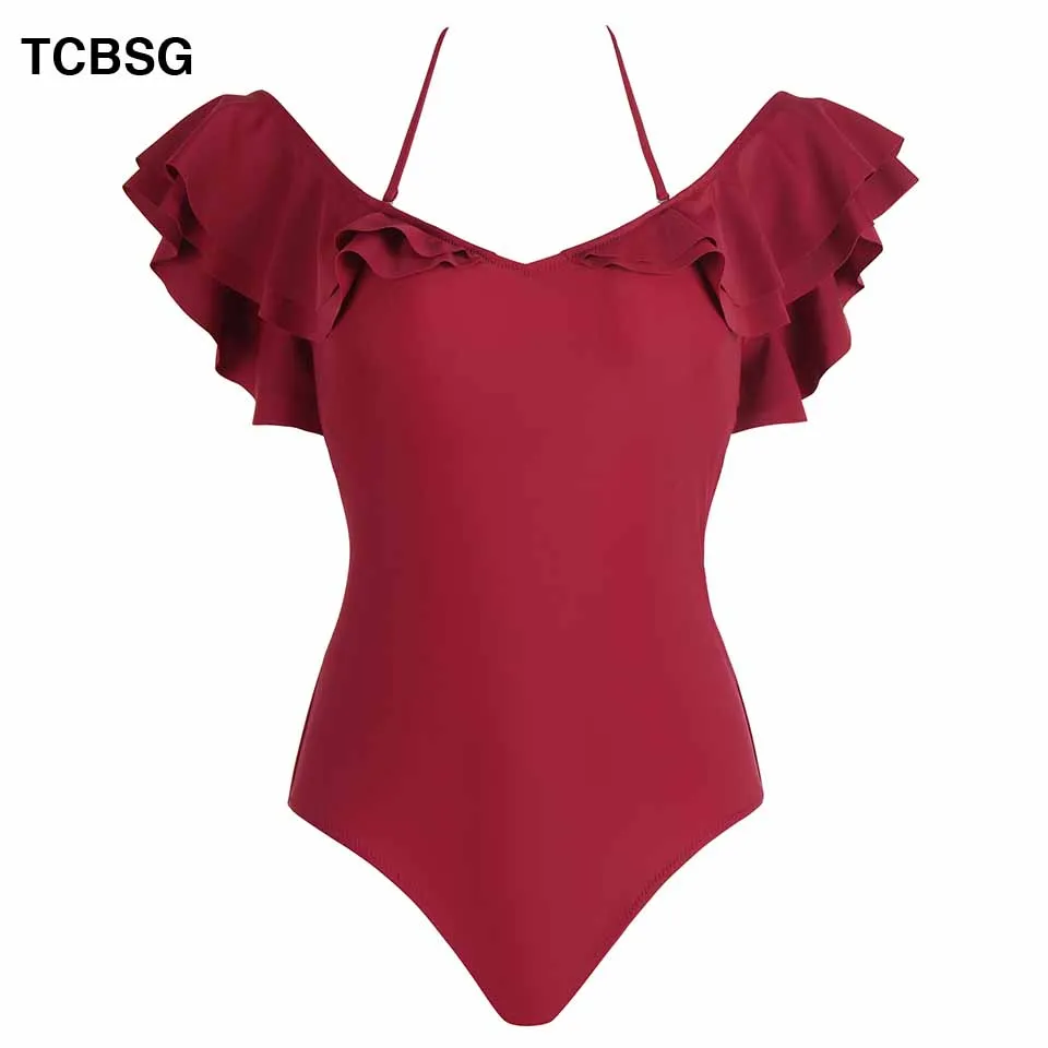TCBSG 2019 New One Piece Swimsuit Sexy Women Push Up Bathing Suits Female Large Swim top Wear Backless Solid Plus Size Suits
TCBSG 2019 New One Piece Swimsuit Sexy Women Push Up Bathing Suits Female Large Swim top Wear Backless Solid Plus Size Suits