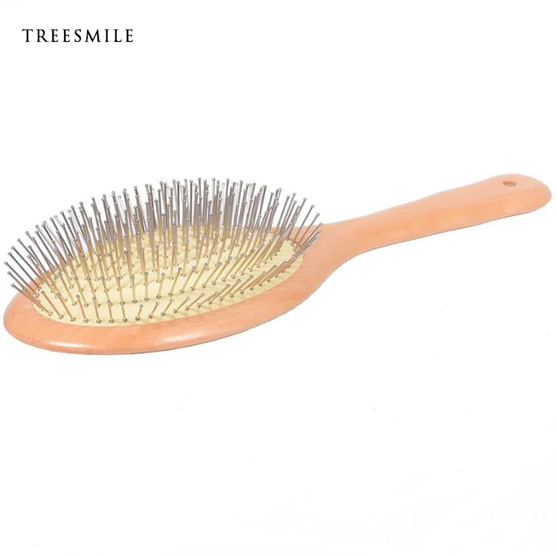TREESMILE antistatic pillow comb Natural Wood Paddle Pointed Handle Teeth Human Massage Hair Brush Black Cushion Comb 17J13D50
TREESMILE antistatic pillow comb Natural Wood Paddle Pointed Handle Teeth Human Massage Hair Brush Black Cushion Comb 17J13D50