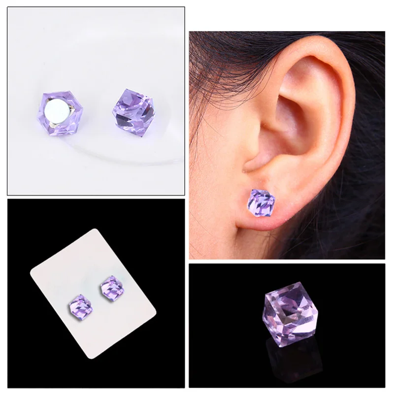 Fashion Frontier Women's Jewelry Crystal Weight Loss Magnetic Earrings Health Magnet Non-Pierced Ear Stud Hot Sale
Fashion Frontier Women's Jewelry Crystal Weight Loss Magnetic Earrings Health Magnet Non-Pierced Ear Stud Hot Sale