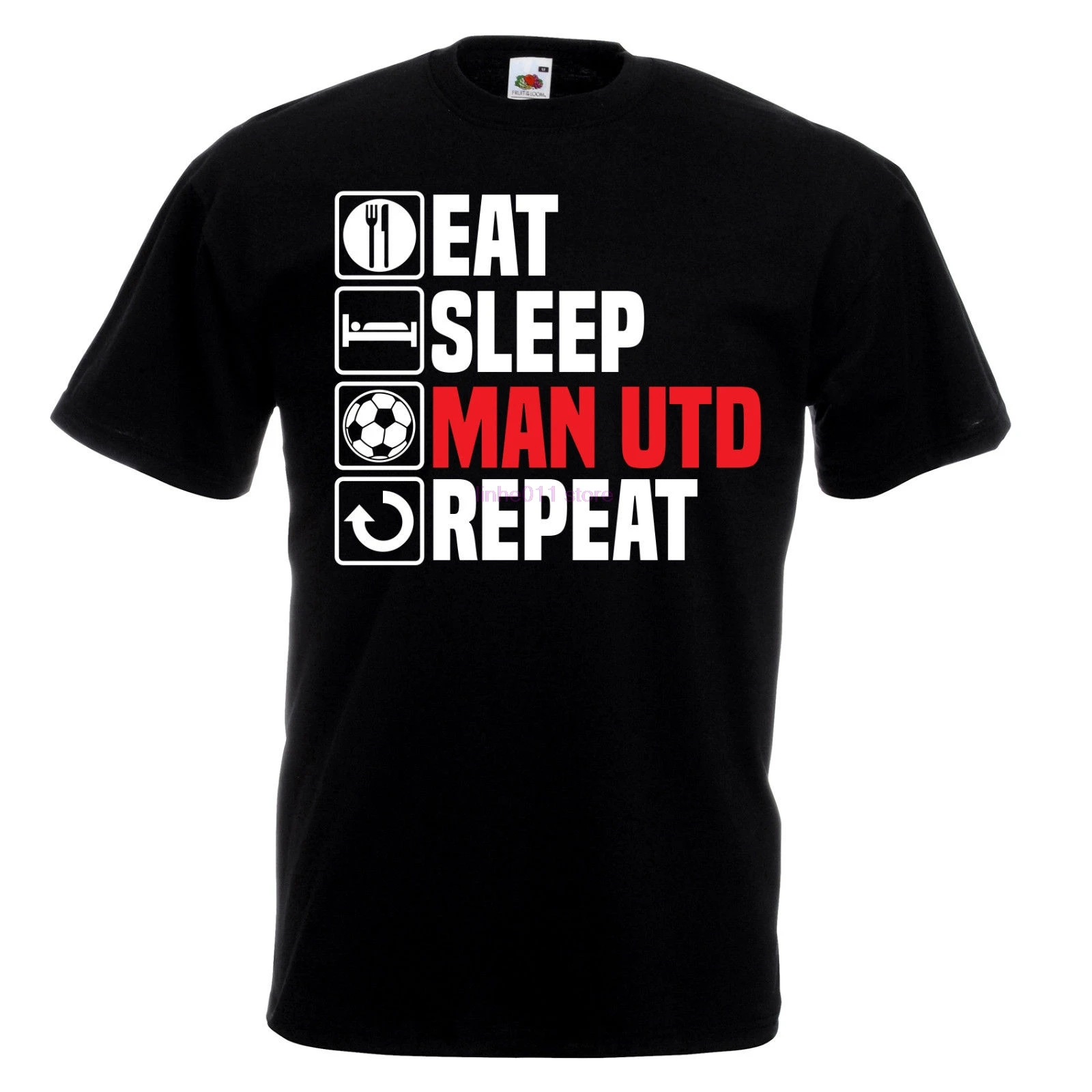 Men Designer Clothes O-Neck Style Tops Tees Eat Sleep Man Utd T Shirt Footbalerl Manchester Fathers Day Birthday United Gift
Men Designer Clothes O-Neck Style Tops Tees Eat Sleep Man Utd T Shirt Footbalerl Manchester Fathers Day Birthday United Gift