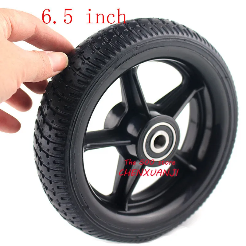 6.5-inch Explosion proof wear resistance non-inflatable tyre wheels solid wheels for electric scooters, Baby carriage
6.5-inch Explosion proof wear resistance non-inflatable tyre wheels solid wheels for electric scooters, Baby carriage