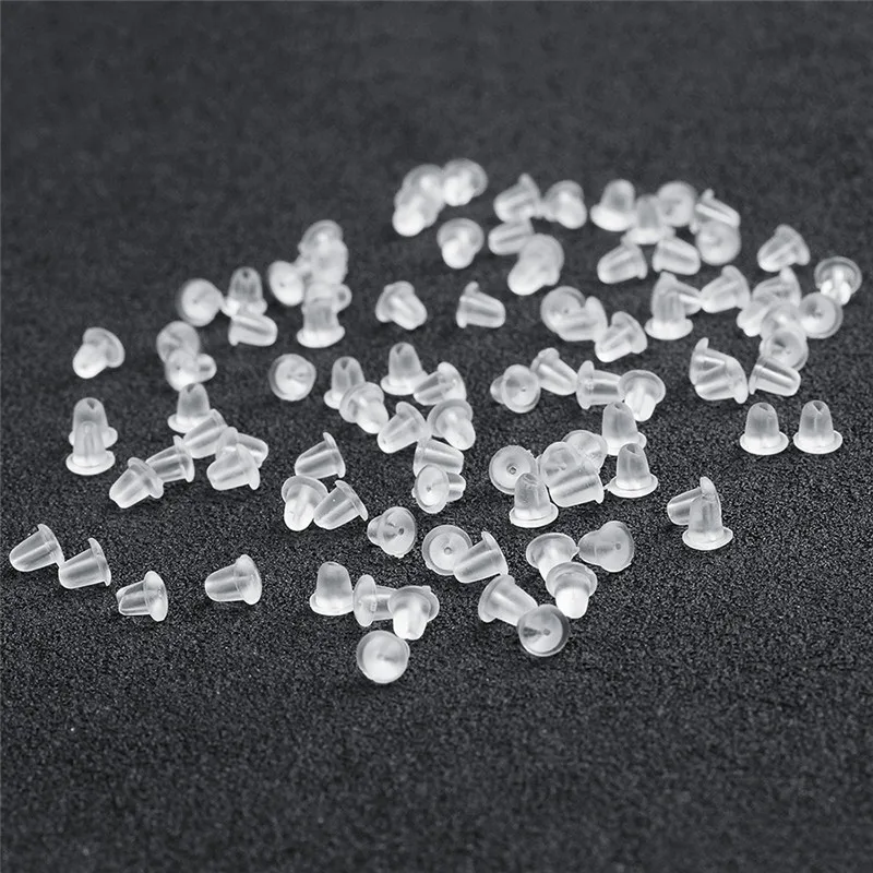 100pcs/Lot Rubber Stopper Backed Earrings Jewelry Bullet Plastic Ear Plug Plugging Blocked Earring Back For Stud Earrings aretes
100pcs/Lot Rubber Stopper Backed Earrings Jewelry Bullet Plastic Ear Plug Plugging Blocked Earring Back For Stud Earrings aretes