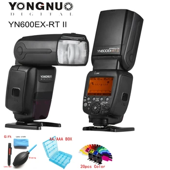 YONGNUO YN600EX-RTII 2.4G Wireless HSS 1/8000s Master Flash Speedlite for Canon Camera as 600EX RT YN6000 EX RT II Speedlite
YONGNUO YN600EX-RTII 2.4G Wireless HSS 1/8000s Master Flash Speedlite for Canon Camera as 600EX RT YN6000 EX RT II Speedlite