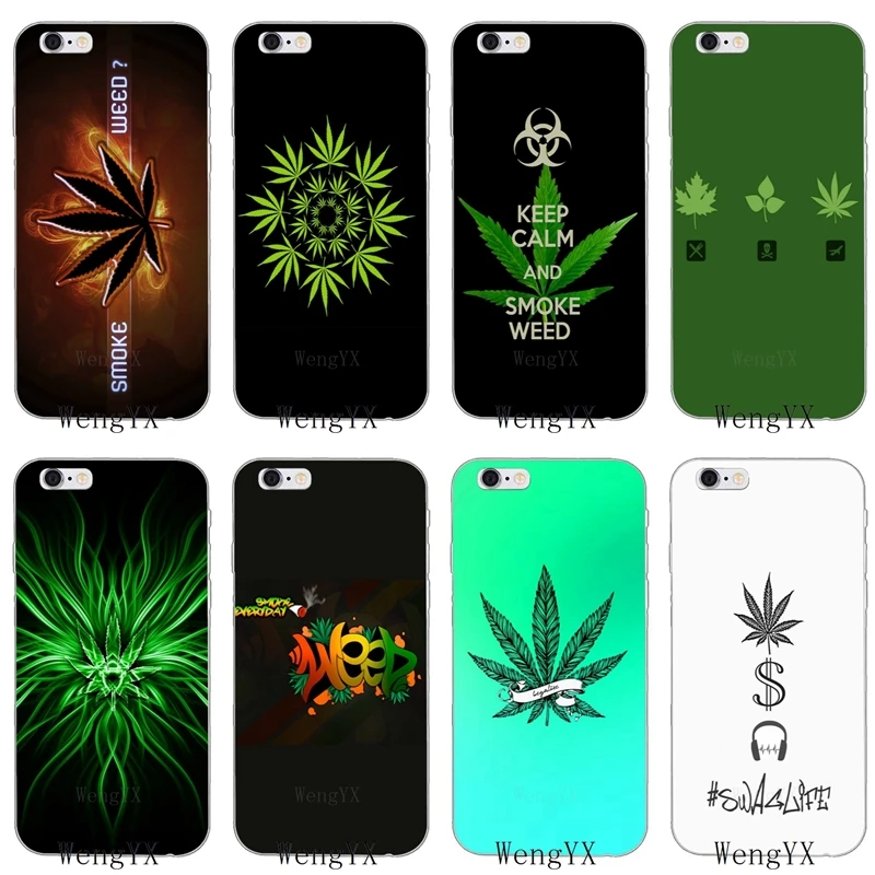 

Psychadelic Smoke Weed Pot Leaf Soft case For Huawei Honor 4c 5c 5x 6x V10 Y5 Y6 Y7 II Mate 8 9 10 P8 P9 P10 Lite plus 2017