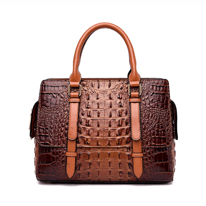 Female Bags for Women Alligator Leather Pattern Women Handbag Tote Business Office Bag Brand New Designer Lady Hand Bags
Female Bags for Women Alligator Leather Pattern Women Handbag Tote Business Office Bag Brand New Designer Lady Hand Bags