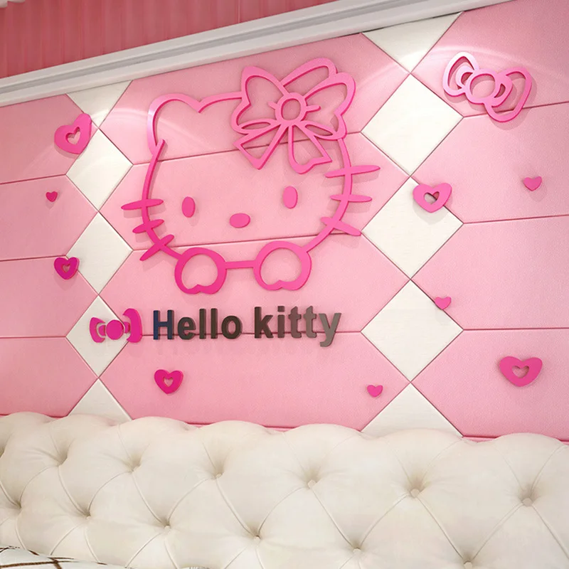 Hello Kitty 3D Wall Sticker For Kid Bedroom Fridage stickers Living Room Sticker Home Decor Decoration
Hello Kitty 3D Wall Sticker For Kid Bedroom Fridage stickers Living Room Sticker Home Decor Decoration