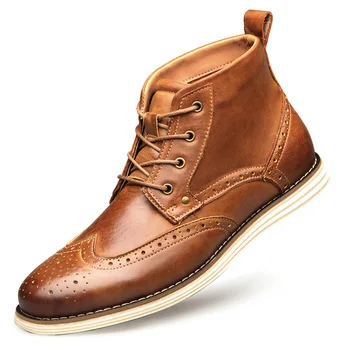 men's casual big size cow leather bullock ankle boots gentleman carved brogue shoes botines hombre botas masculina zapatos male
men's casual big size cow leather bullock ankle boots gentleman carved brogue shoes botines hombre botas masculina zapatos male