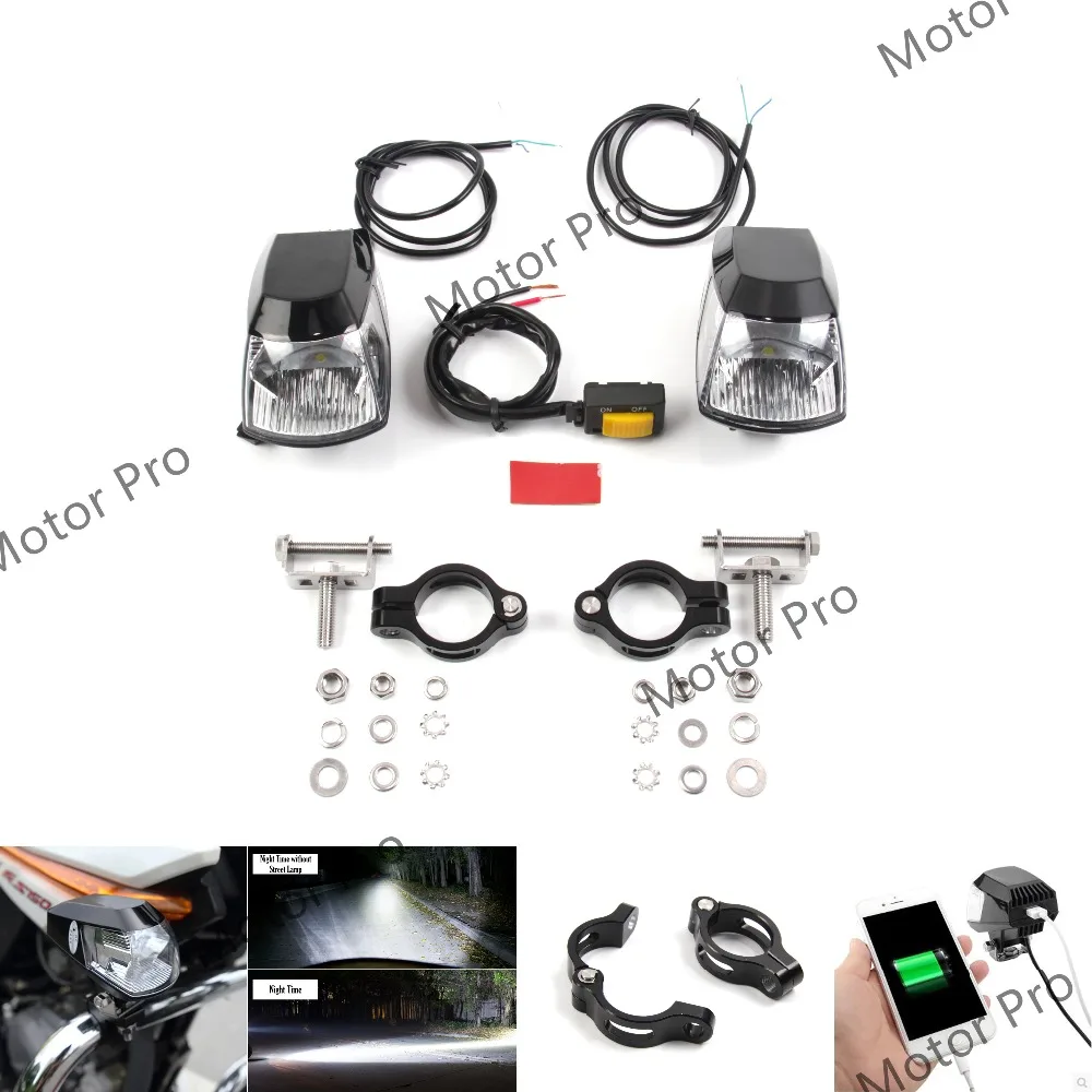 Motorcycle LED Auxiliary Fog Light Assemblie Driving Lamp Kit 20W Headlight Universal Fitment For 31mm Harley For 25mm BMW BLACK
Motorcycle LED Auxiliary Fog Light Assemblie Driving Lamp Kit 20W Headlight Universal Fitment For 31mm Harley For 25mm BMW BLACK