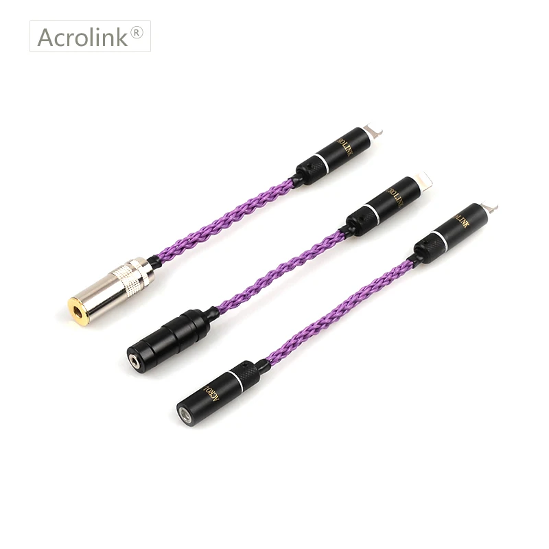 Acrolink 2.5mm/3.5mm/4.4mm Female Audio Cable with i Phone Connector,MFi-Certified to Aux Cable for i Phone record cable
Acrolink 2.5mm/3.5mm/4.4mm Female Audio Cable with i Phone Connector,MFi-Certified to Aux Cable for i Phone record cable