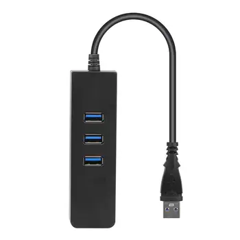 Computer 1000Mbps 3 Ports USB 3.0 Gigabit Ethernet LAN Rj45 Network Adapter Hub 
Computer 1000Mbps 3 Ports USB 3.0 Gigabit Ethernet LAN Rj45 Network Adapter Hub