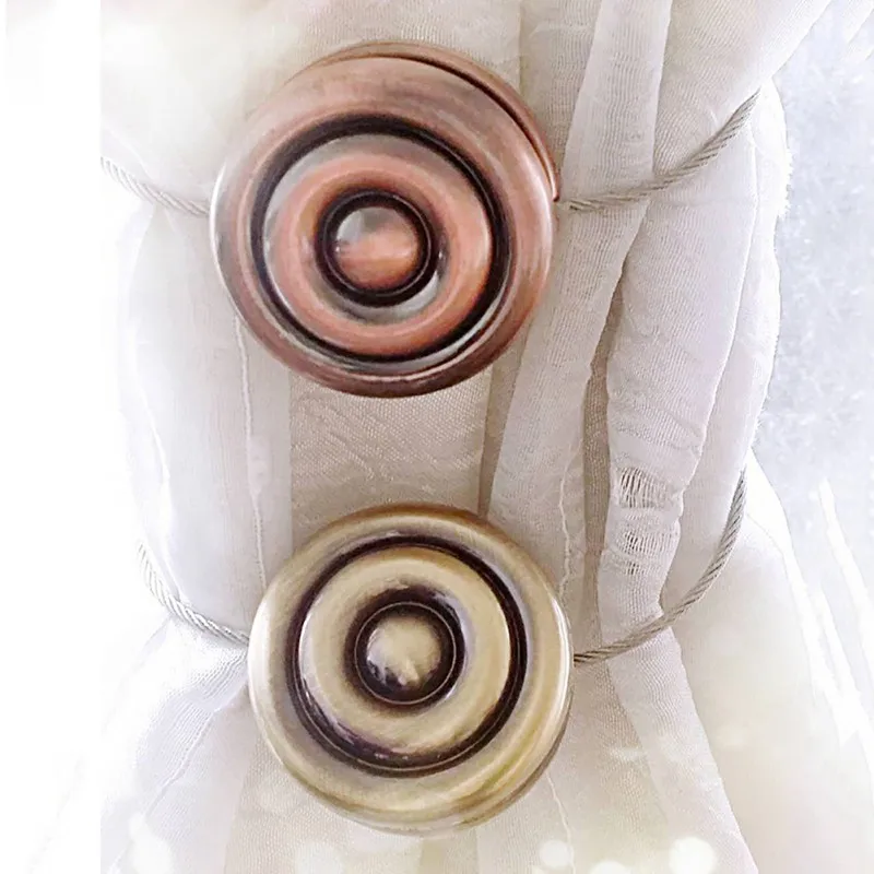 1PCS Curtain Tiebacks Classic European Window Holdbacks Home Office Decorative Drapes Holders with Strong Magnetic
1PCS Curtain Tiebacks Classic European Window Holdbacks Home Office Decorative Drapes Holders with Strong Magnetic