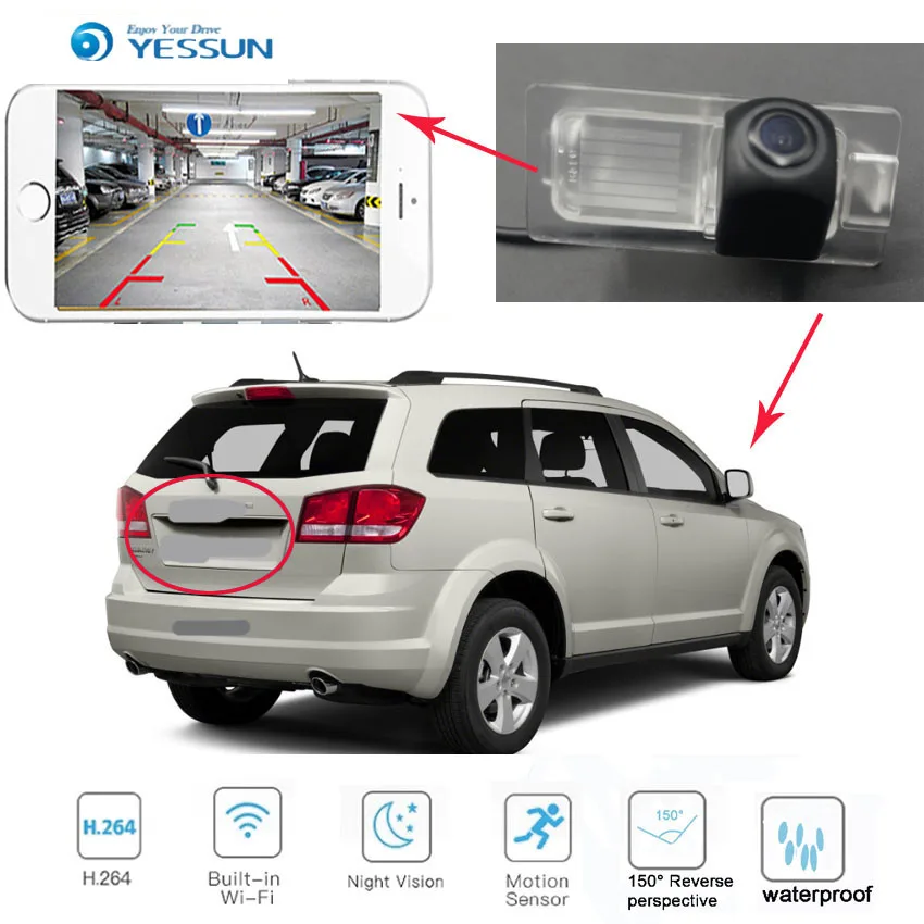 YESSUN New Ariival for Dodge Journey 2008~2014 CCD hd Night Vision Reverse Camera Backup wireless Camera
YESSUN New Ariival for Dodge Journey 2008~2014 CCD hd Night Vision Reverse Camera Backup wireless Camera