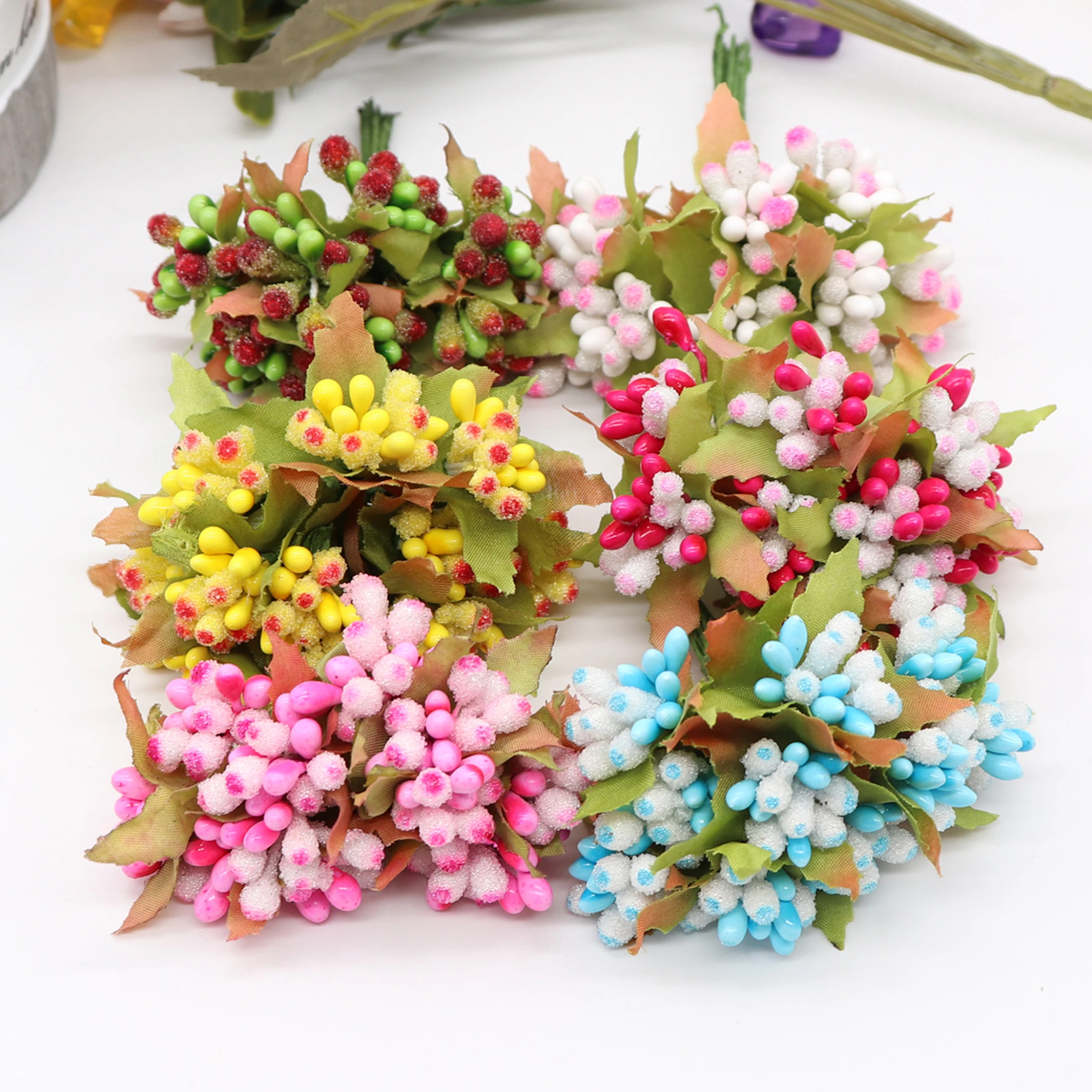 10pcs Retro Style Stamen Artificial Flowers Bouquet For Wedding Party Decoration DIY Pompom Wreath Decorative Simulation Flowers
10pcs Retro Style Stamen Artificial Flowers Bouquet For Wedding Party Decoration DIY Pompom Wreath Decorative Simulation Flowers