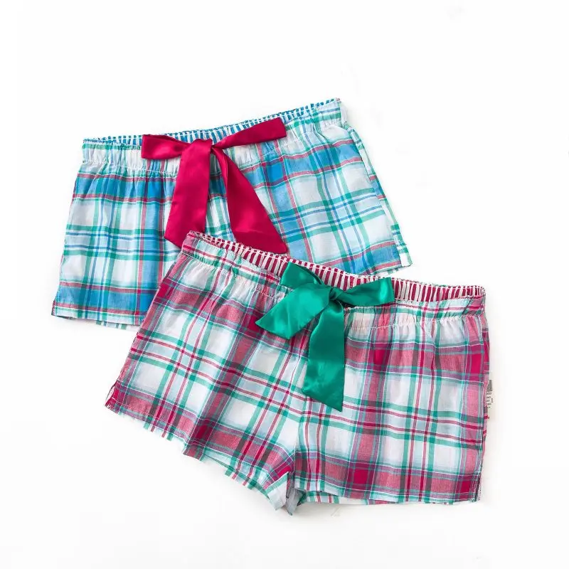 2019 Summer Plus size Homewear shorts Women Casual Plaid sleepwear bottom Ladies long length nighty shorts Female Cotton Shorts
2019 Summer Plus size Homewear shorts Women Casual Plaid sleepwear bottom Ladies long length nighty shorts Female Cotton Shorts