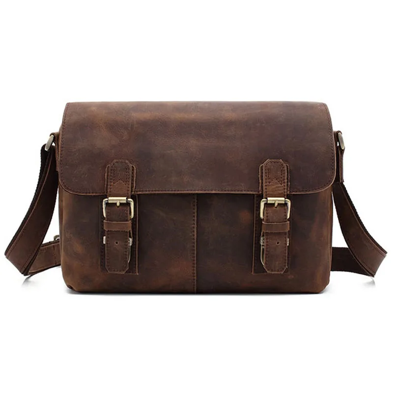 BOLEKE Crazy Horse Leather Men's Handbag Casual 14" Laptop Bag Vintage Genuine Leather Men Briefcase
BOLEKE Crazy Horse Leather Men's Handbag Casual 14" Laptop Bag Vintage Genuine Leather Men Briefcase