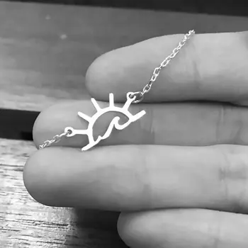 10PCS Sea Ocean Water Wave Sun Sunshine Necklace Geometric Sunrise Sunset Sundown Necklaces for Outdoor Beach Surfing Lover
10PCS Sea Ocean Water Wave Sun Sunshine Necklace Geometric Sunrise Sunset Sundown Necklaces for Outdoor Beach Surfing Lover