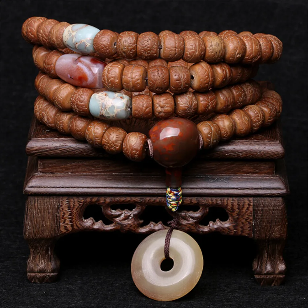 Original Design Nepalese Phoenix-eye Bodhi Seed 13mm*108 Antelope Horns Safety Buckle Pendant Prayer Beads Bracelets or Necklace
Original Design Nepalese Phoenix-eye Bodhi Seed 13mm*108 Antelope Horns Safety Buckle Pendant Prayer Beads Bracelets or Necklace