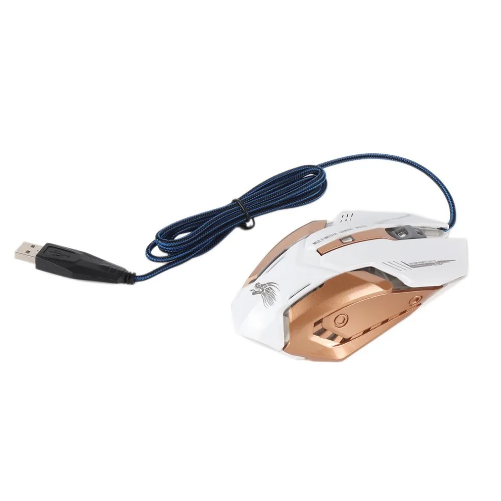 Rechargeable Wired Silent LED Backlit USB Optical Ergonomic Gaming Mouse Six Key Computer USB Game Mouse for Laptop PC
Rechargeable Wired Silent LED Backlit USB Optical Ergonomic Gaming Mouse Six Key Computer USB Game Mouse for Laptop PC