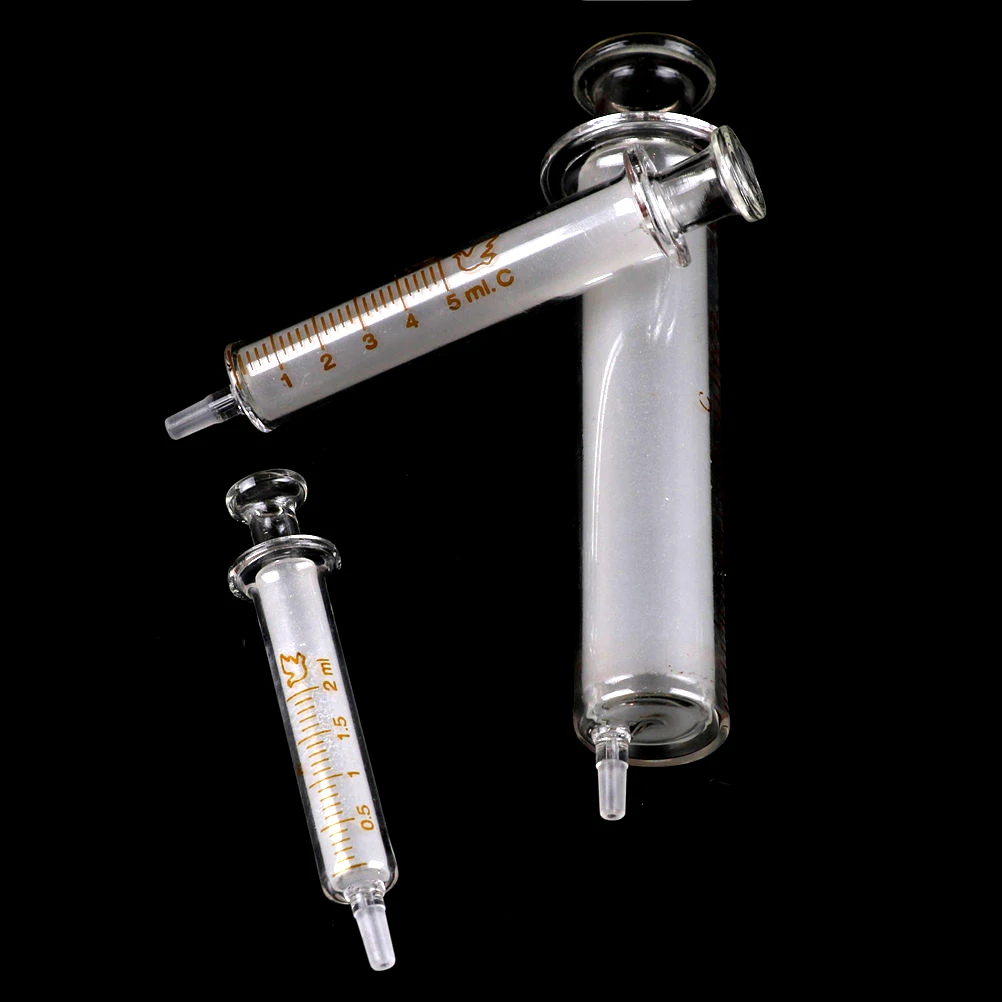 Useful 2/5/10/20ML 1Pcs Glass Syringe Injector Sampler Dispensing With Ink Chemical Medicine Tool 
Useful 2/5/10/20ML 1Pcs Glass Syringe Injector Sampler Dispensing With Ink Chemical Medicine Tool