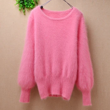 ladies women winter small size thin warm real plush angora rabbit long lantern sleeves mink fur knitted pullover sweater coat
ladies women winter small size thin warm real plush angora rabbit long lantern sleeves mink fur knitted pullover sweater coat