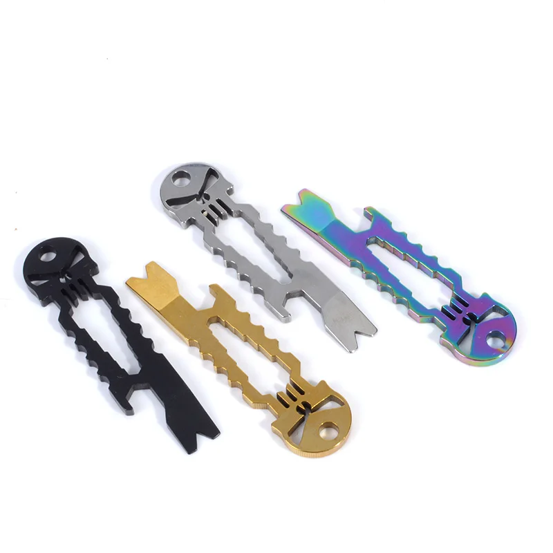 Opener Skull pocket camp Beer Bottle Crowbar multi hike Prybar Pry bar outdoor pendant keyring tool gadget
Opener Skull pocket camp Beer Bottle Crowbar multi hike Prybar Pry bar outdoor pendant keyring tool gadget