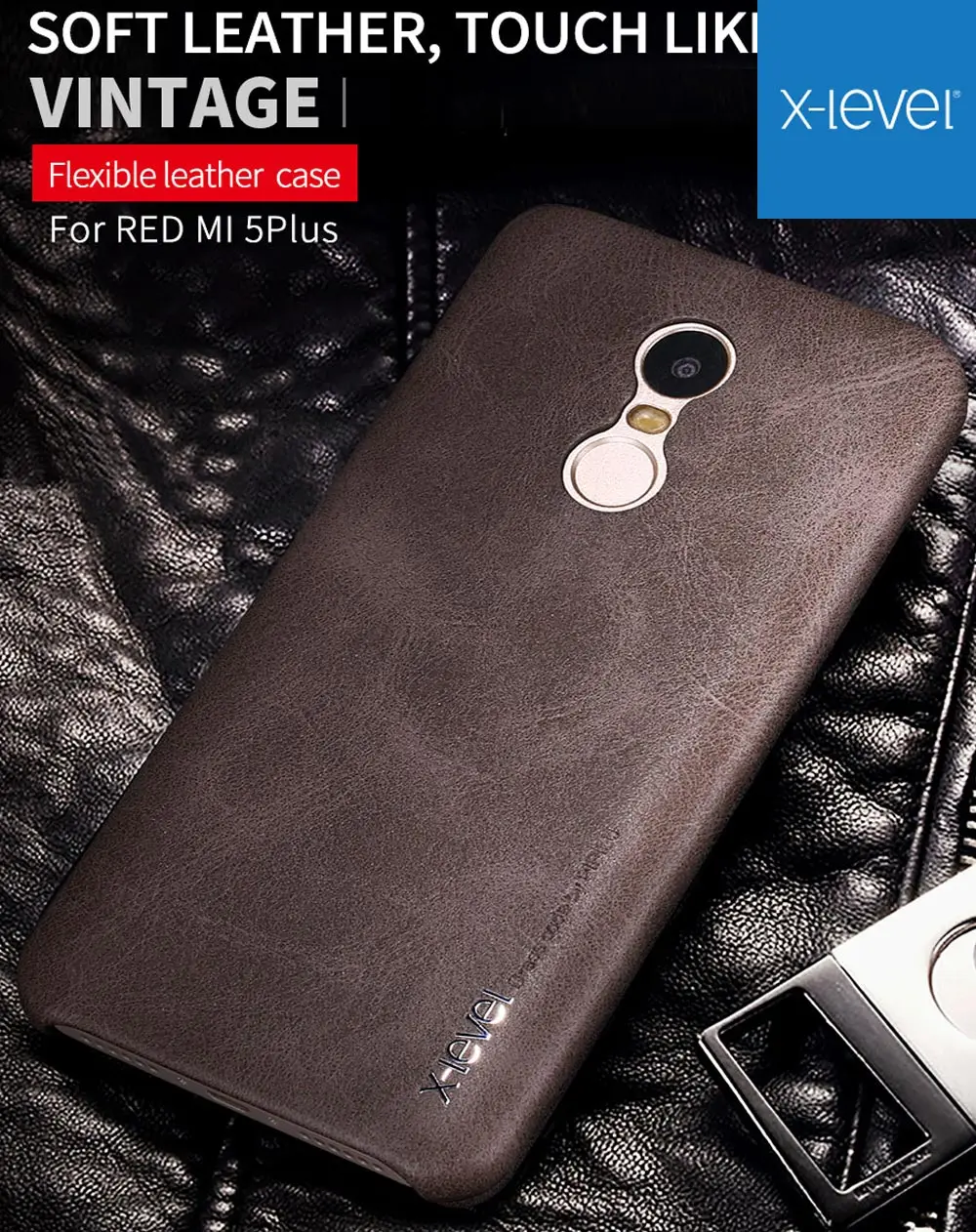 X-Level Cover Case For Xiaomi Redmi 5 Plus Retro Vintage X Level Matte Frosted Leather Back Protective Shell
X-Level Cover Case For Xiaomi Redmi 5 Plus Retro Vintage X Level Matte Frosted Leather Back Protective Shell