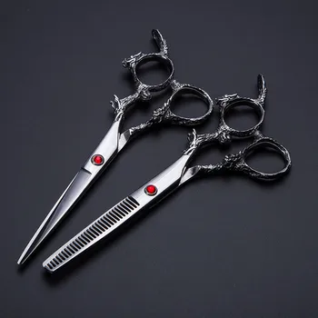 Custom-made professional Japan 440c 6 inch dragon cut hair scissors bag thinning shears cutting barber hairdressing scissors set
Custom-made professional Japan 440c 6 inch dragon cut hair scissors bag thinning shears cutting barber hairdressing scissors set