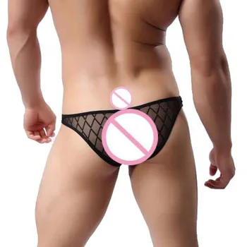 2020 Fashion Plaid Fishnet Mens Briefs Transparent Mesh Mens Thong Underwear Cuecas Men's Sexy Underwear Calzoncillos
2020 Fashion Plaid Fishnet Mens Briefs Transparent Mesh Mens Thong Underwear Cuecas Men's Sexy Underwear Calzoncillos