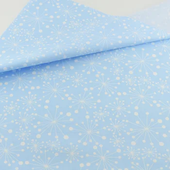 Tissue Home Textile Patchwork Sewing Cloth Craft Teramila Fabrics Tecido Blue Snowflake Floral Cotton Fabric Quilting Bedding
Tissue Home Textile Patchwork Sewing Cloth Craft Teramila Fabrics Tecido Blue Snowflake Floral Cotton Fabric Quilting Bedding