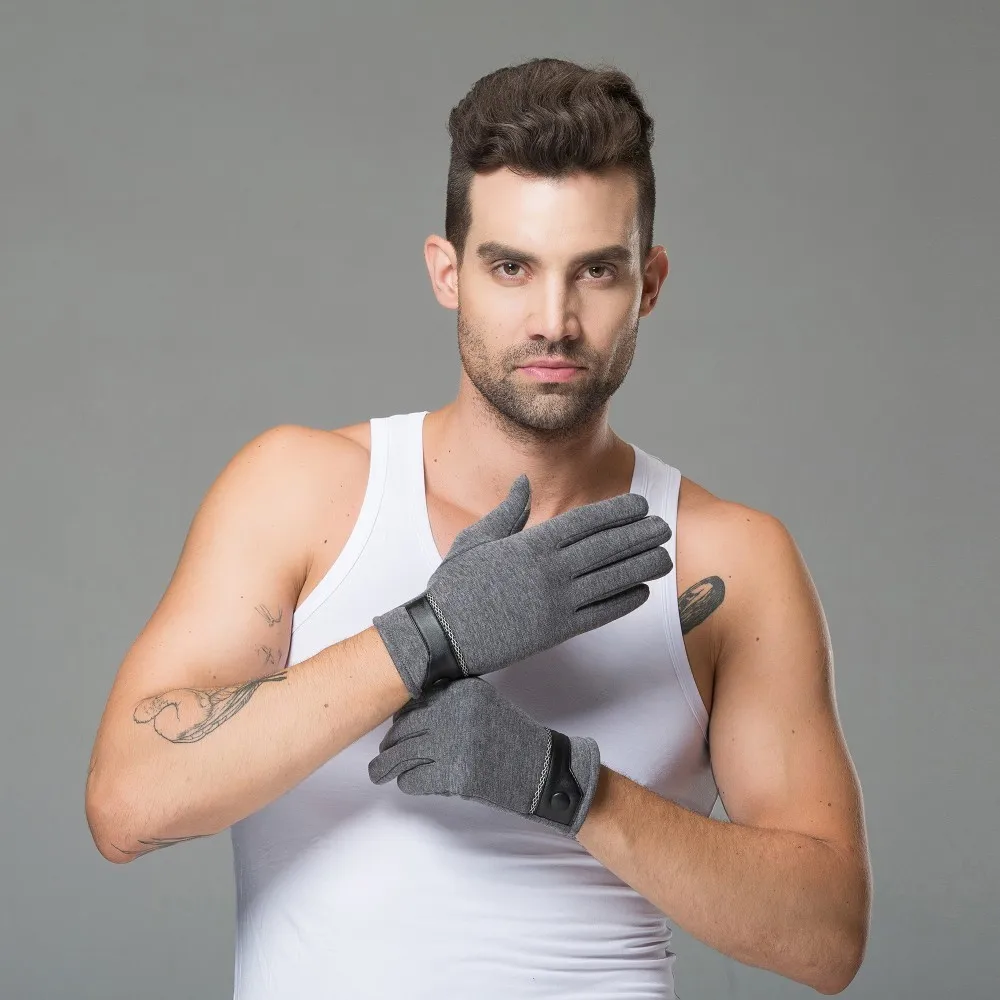2019 Winter Warm Stretchy Mittens Gloves For Men Thickened Covered Finger Halter Gloves Male Soft Screen Hand Glove Accessories
2019 Winter Warm Stretchy Mittens Gloves For Men Thickened Covered Finger Halter Gloves Male Soft Screen Hand Glove Accessories