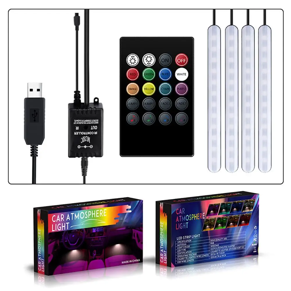 Voice-controlled LED Atmosphere Lamp Foot Lamp Car Decorative Lamp Indoor Colorful Atmosphere Lamp Music Rhythm Lamp
Voice-controlled LED Atmosphere Lamp Foot Lamp Car Decorative Lamp Indoor Colorful Atmosphere Lamp Music Rhythm Lamp