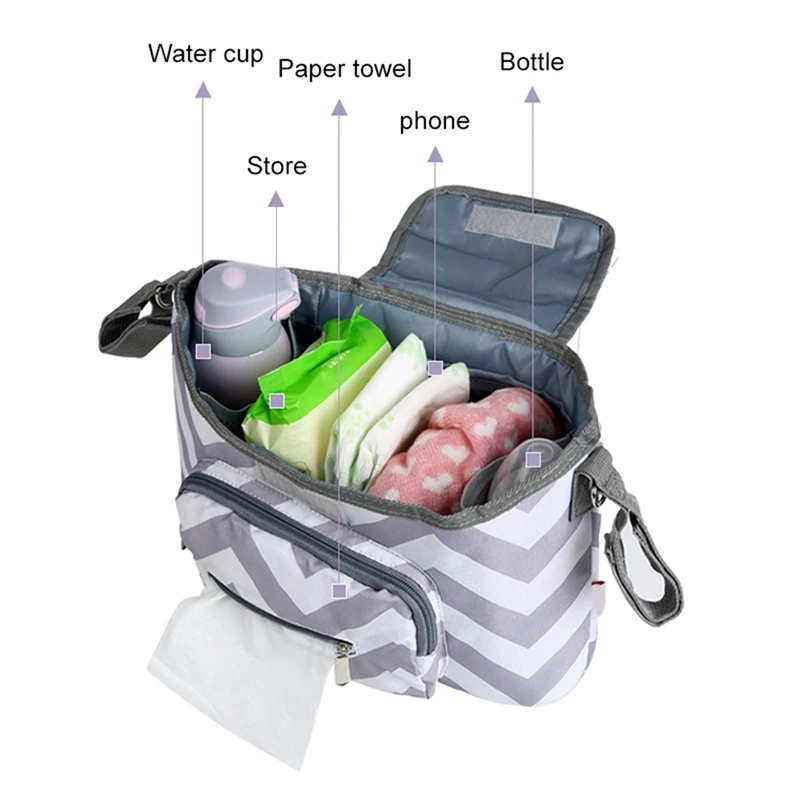 Baby Bag Organizer stroller Bag Changing Pram Stroller organizer Buggy Storage Pushchair Bottle Cup cart Accessories
Baby Bag Organizer stroller Bag Changing Pram Stroller organizer Buggy Storage Pushchair Bottle Cup cart Accessories